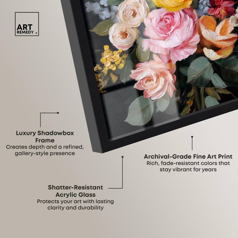 Garden Richness II Shadowbox by Art Remedy