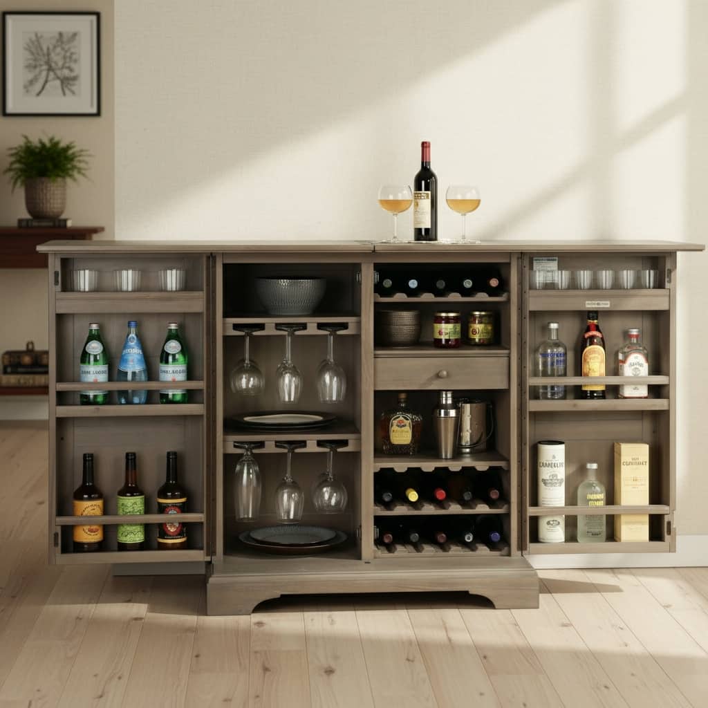 Howard Miller Passport Wine and Bar Console