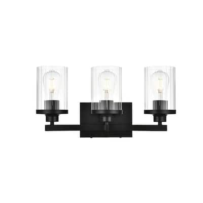 Elegant Lighting LD7316W18 Thane 3 Light 18" Wide Vanity Light