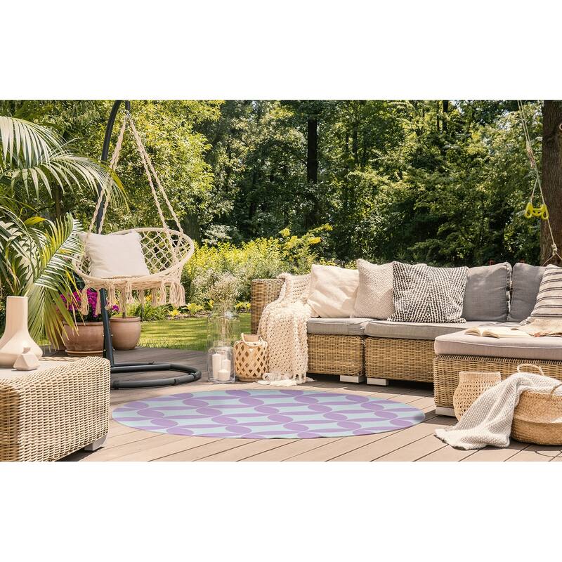 Eye Opener Spring Chenille Indoor/Outdoor Rug