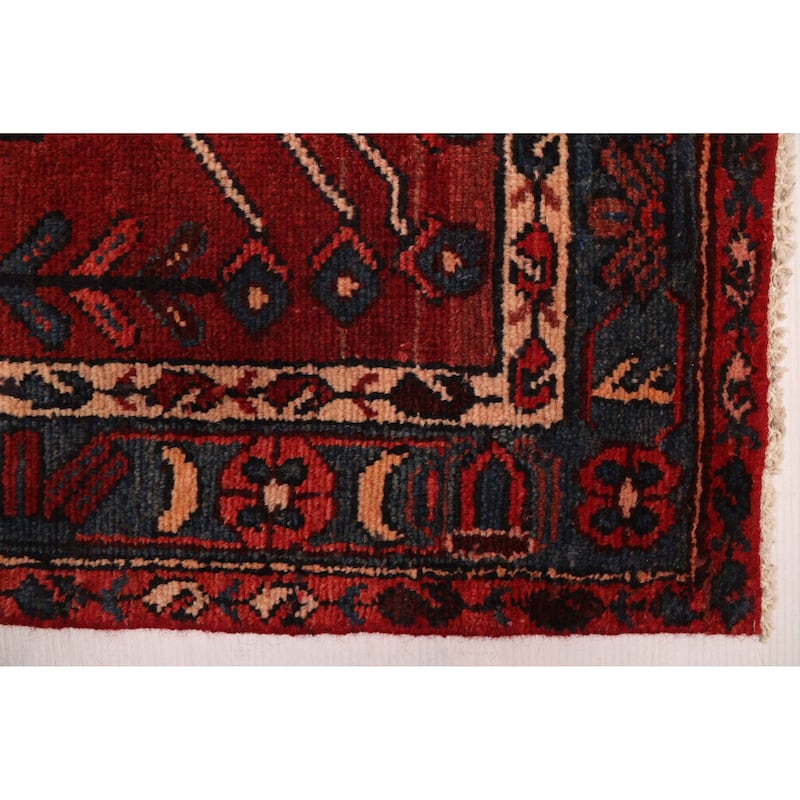 ECARPETGALLERY Hand-knotted Konya Anatolian Red Wool Rug - 3'10 x 6'9