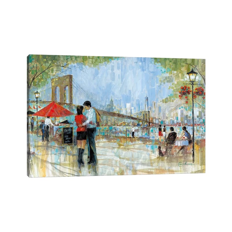 iCanvas "New York Romance II" by Ruane Manning Canvas Print