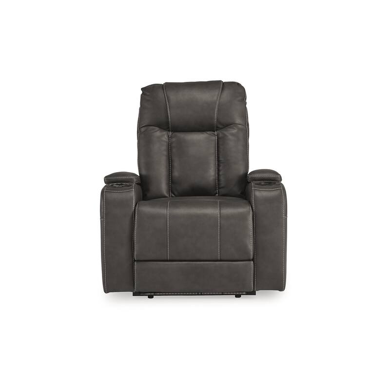 Signature Design by Ashley Feazada Power Rocker Recliner with Adjustable Headrest