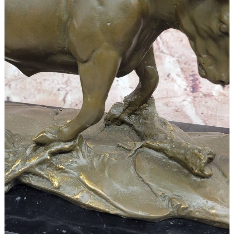 Imitative Bull And Bear Bronze Sculpture – Wall Street Market Duel Statue