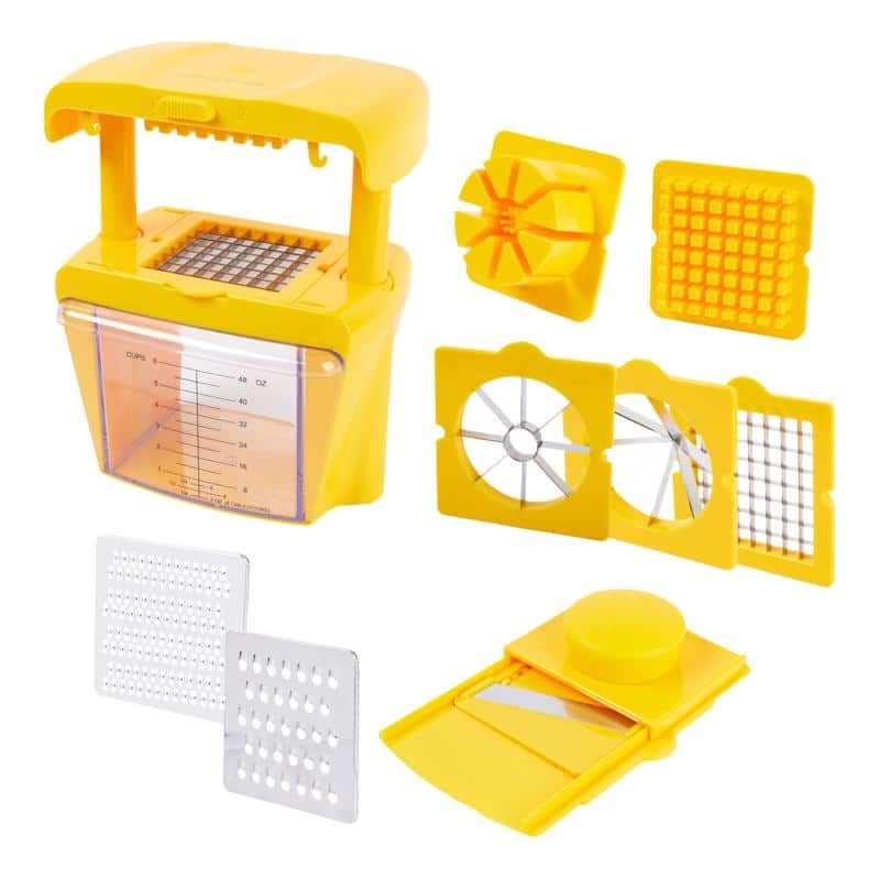 Curtis Stone Chop Chop All-In-One Prep Tool Refurbished - Yellow