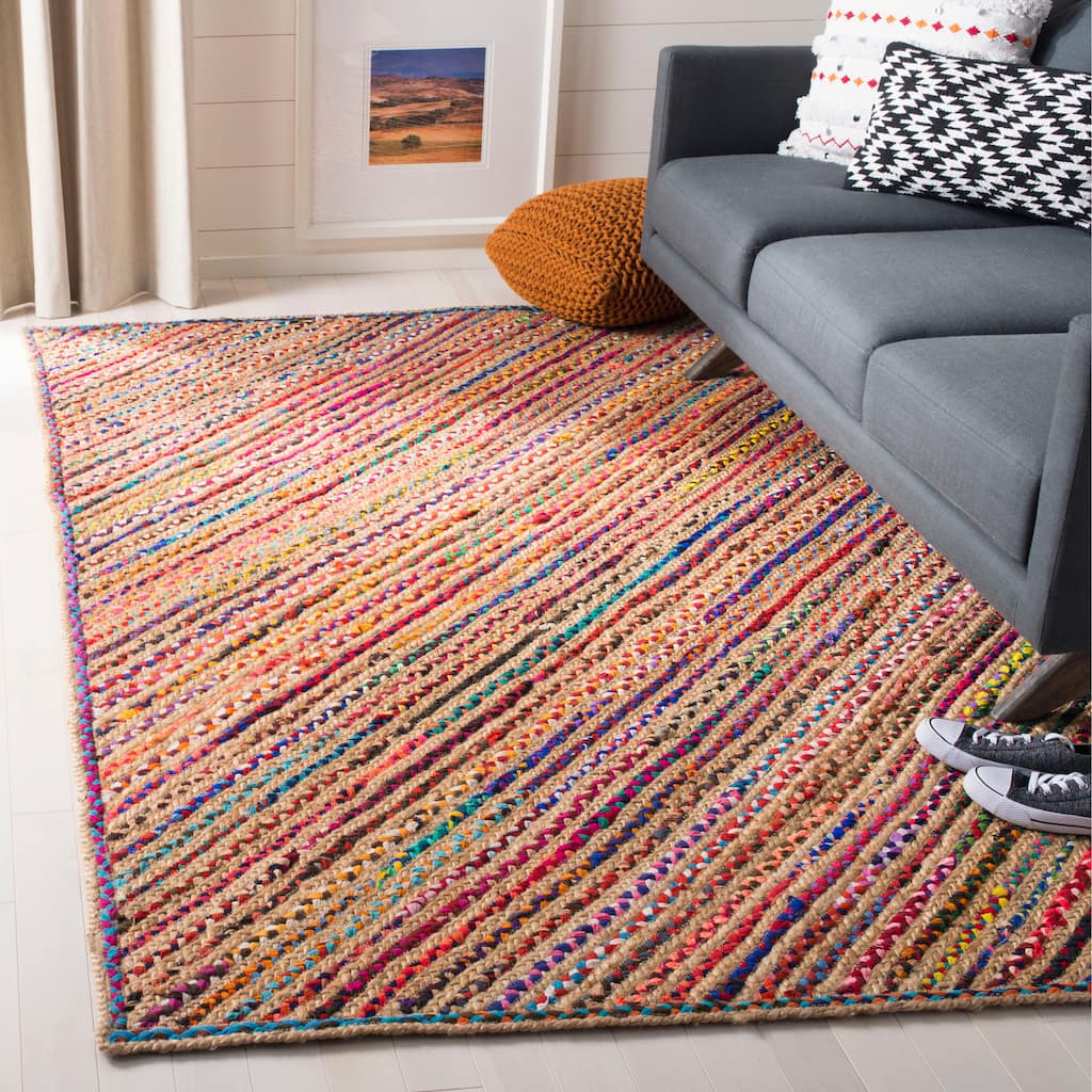 SAFAVIEH Handmade Cape Cod Tolmina Coastal Jute Rug