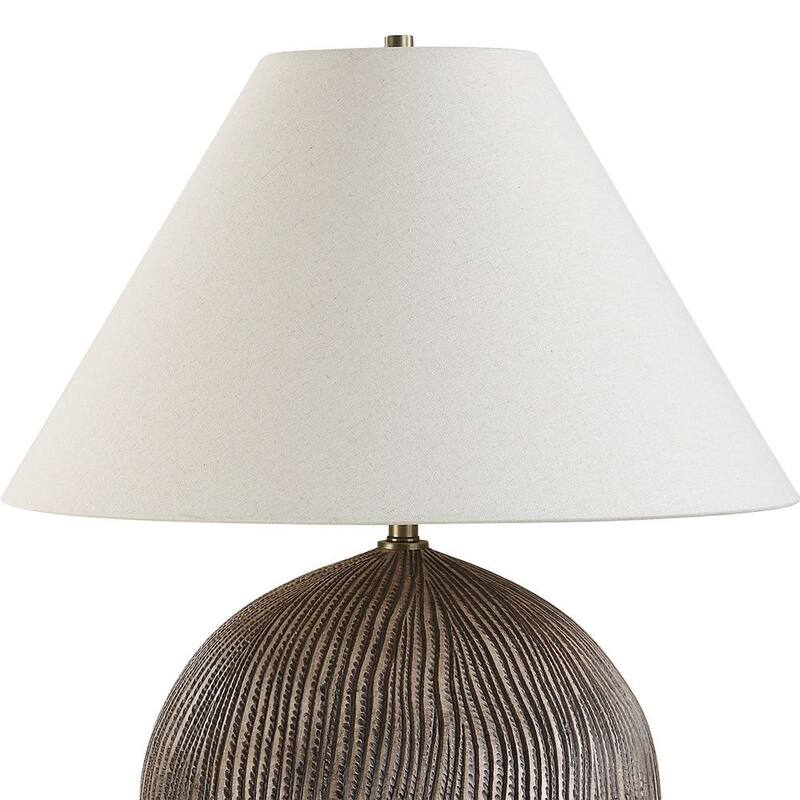 Uttermost Sayre Dark Brown Table Lamp - N/A