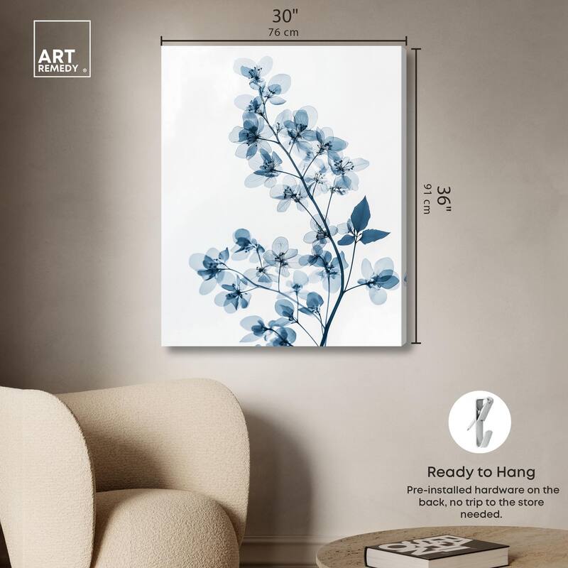 Lucent Bloom II Canvas by Art Remedy, Gallery Wrapped