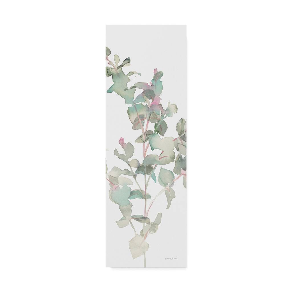 Danhui Nai 'Eucalyptus II White Crop' Canvas Art