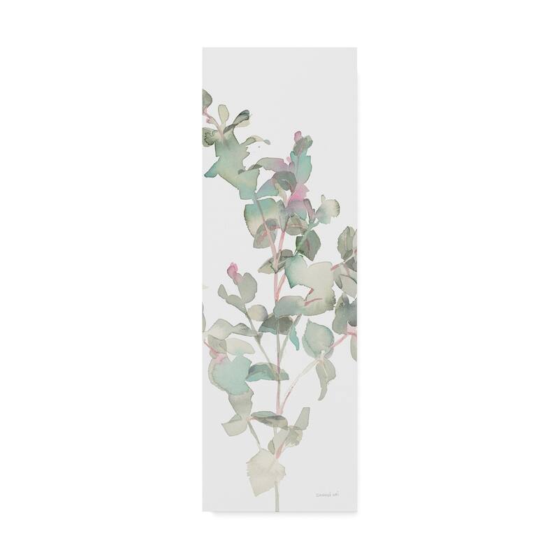 Danhui Nai 'Eucalyptus II White Crop' Canvas Art