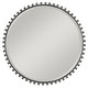 preview thumbnail 6 of 4, Uttermost Taza 32" Circular Beveled Framed Accent Mirror