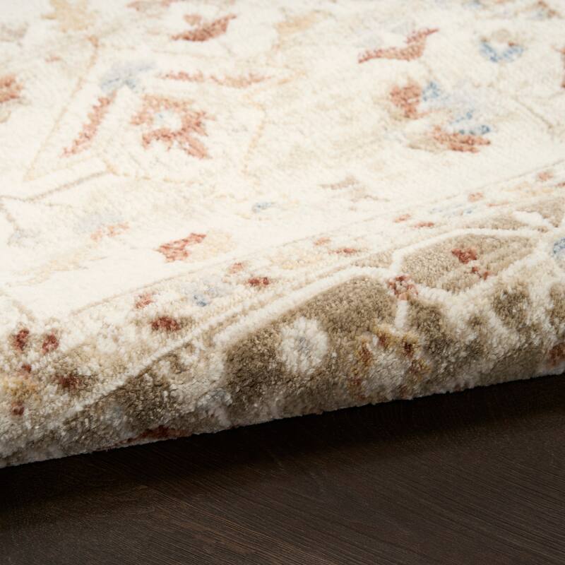 Nourison Pardis Indoor only Blue Persian Area Rug