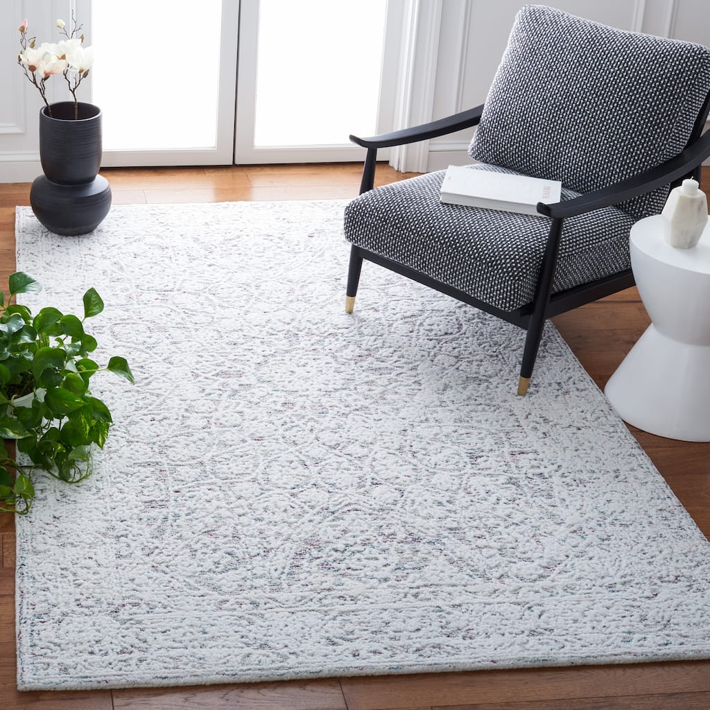 SAFAVIEH Handmade Metro Rutt French Country Wool Rug