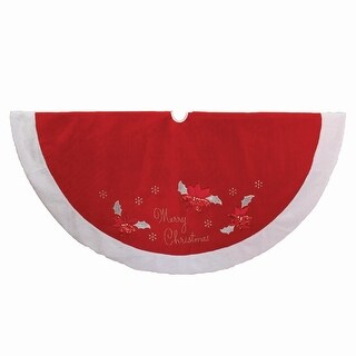 Kurt Adler Gonna Per Albero Di Natale Con Pupazzo Di Neve – 122 Cm (48 Pollici) - 4