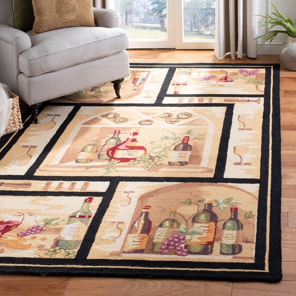 Safavieh Hand-hooked Chelsea Kaitlynn Country Oriental Wool Rug