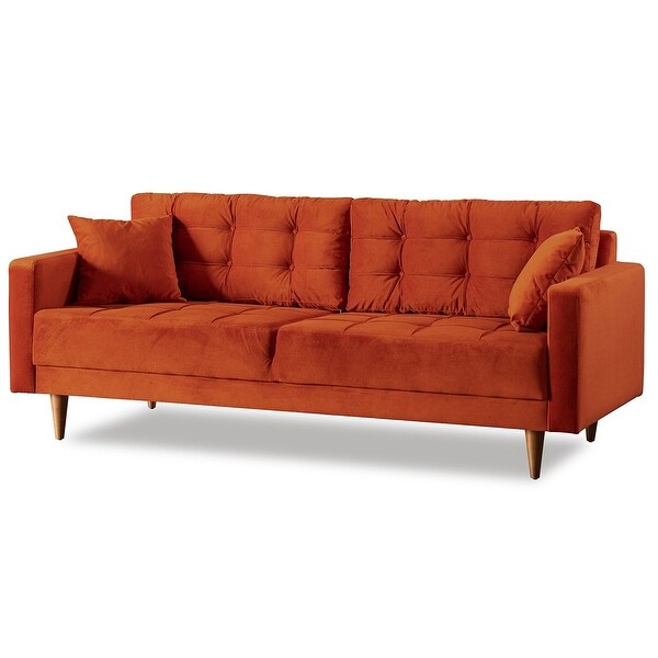 Delfina Mid Century Modern Furniture Style Tufted Pet Friendly