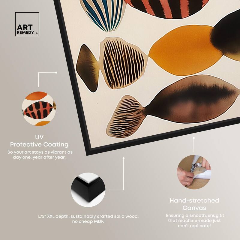 Biomorphs II Canvas by Art Remedy