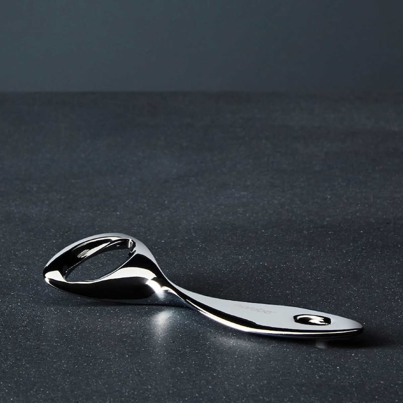 Nambe Twist Bottle Opener - 6.3" x 2.5" x 1.25"