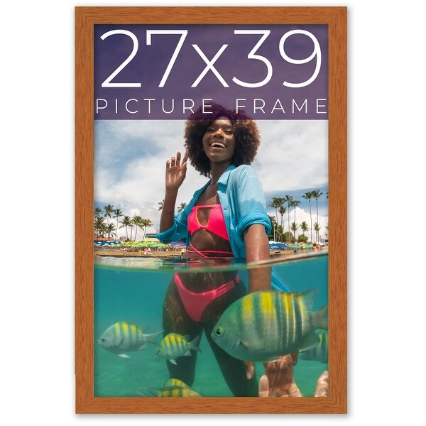 27x39 Picture Frame - Contemporary Picture Frame Complete With UV