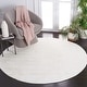 preview thumbnail 18 of 65, SAFAVIEH Faux Rabbit Washable Fur Teofila Solid Shag Rug