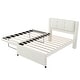 preview thumbnail 13 of 21, Merax Full Size Upholstery platform bed with Trundle