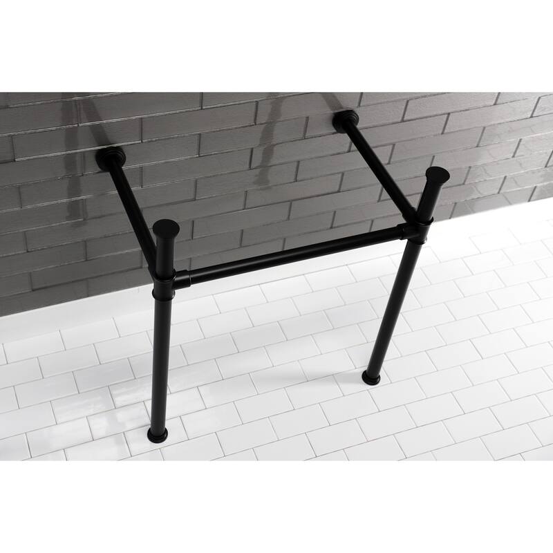 Kingston Brass Fauceture Stainless Steel Console Sink Legs