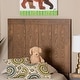 preview thumbnail 1 of 13, Patwin Transitional Ash Walnut Finished Wood Headboard