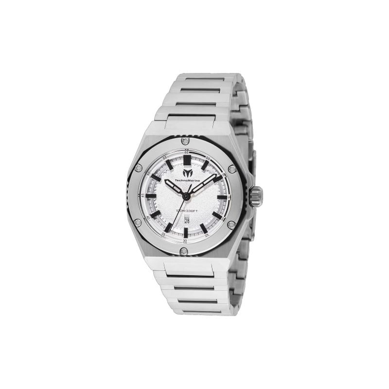 Technomarine Women's TM-416043 CORAL Quartz 3 Hand Silver Dial Watch