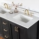 preview thumbnail 113 of 177, Altair Hadiya Bathroom Vanity with Composite Stone Countertop without Mirror