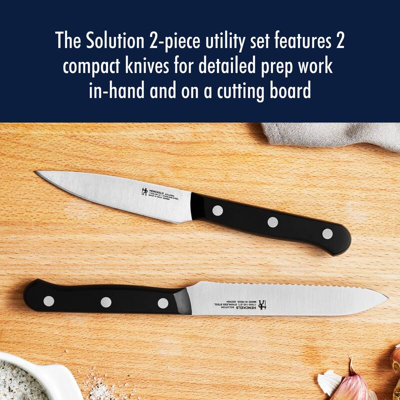 Henckels Solution 2-pc Utility Knife Set