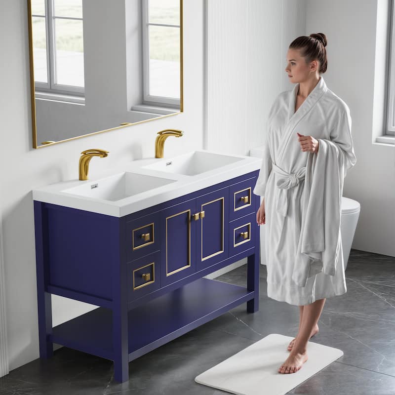 Davis 48" Double Bathroom Vanity Set