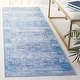 preview thumbnail 1 of 11, SAFAVIEH Tucson Machine Washable Slip Resistant Zoulikha Oriental Distressed Rug 2'6" x 10' Runner - Purple/Blue - Runner