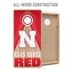 preview thumbnail 4 of 5, Nebraska Cornhuskers NCAA 2x4 Professional Cornhole Board Set