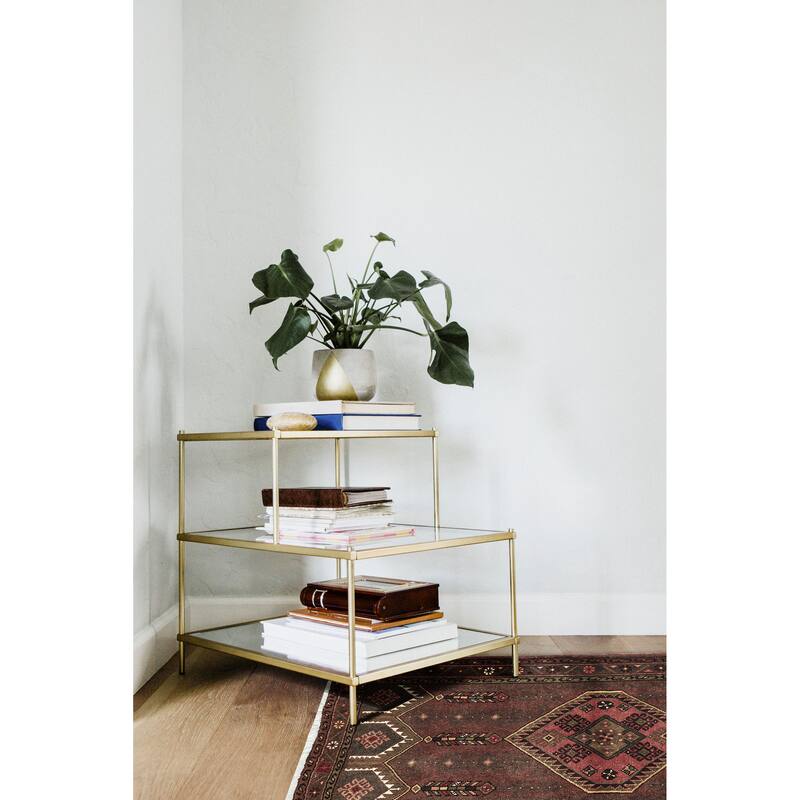 ECARPETGALLERY Hand-knotted Andelz Dark Red Wool Rug - 3'5 x 4'10