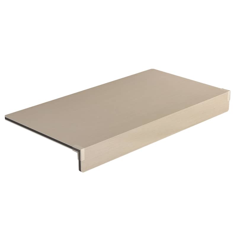 5 Pcs Wire Shelf Covers, Foamed PVC Wire Rack Covers for Removable Closet (Not Wood), Pantry Shelves for Cabinet Bathroom