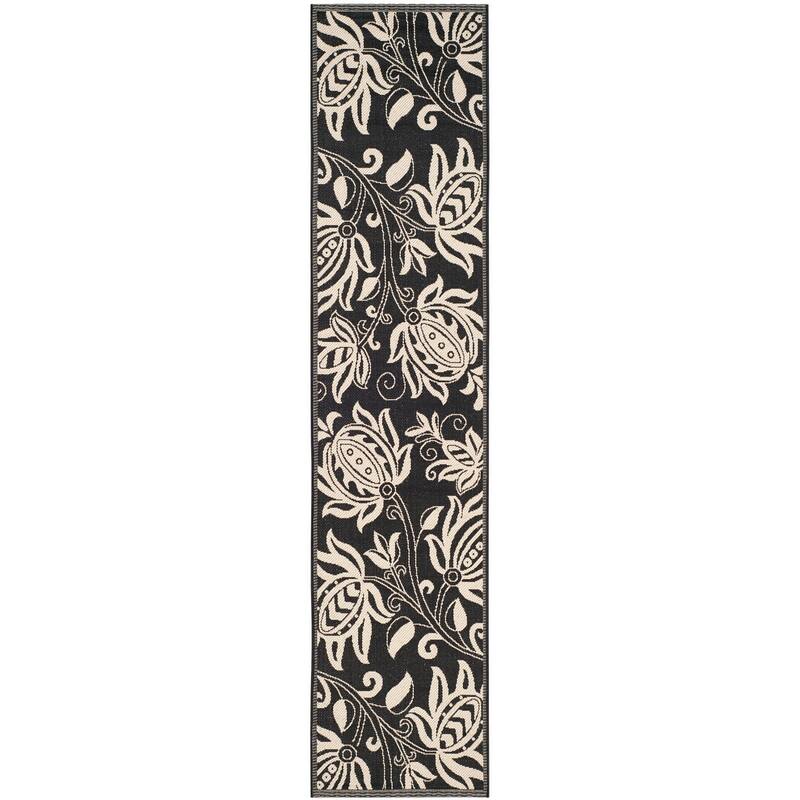 SAFAVIEH Courtyard Nasima Indoor/ Outdoor Patio Backyard Rug