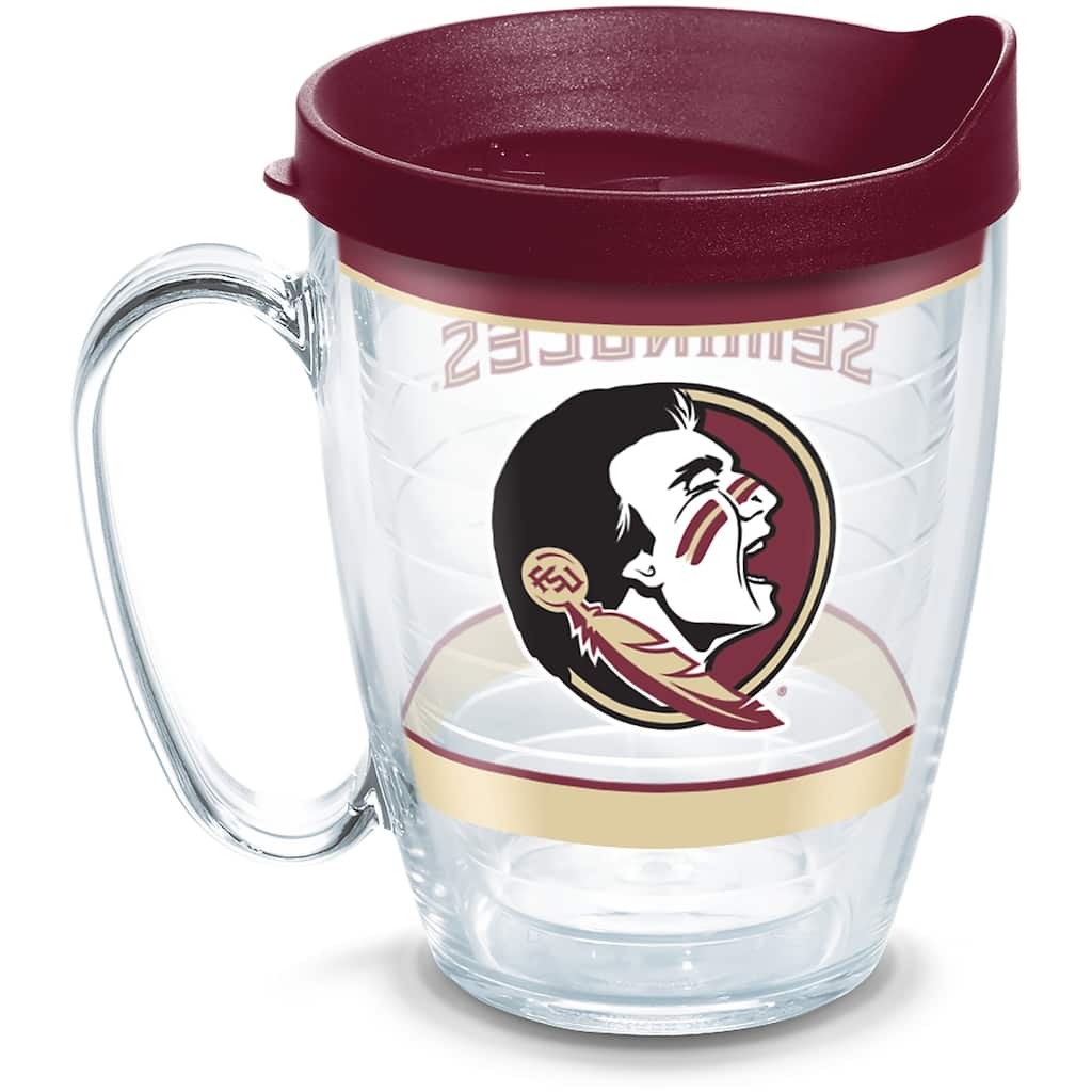Tervis Florida State University FSU Seminoles Tradition Made in USA Double Walled Insulated Travel Tumbler, Classic - 16oz Mug