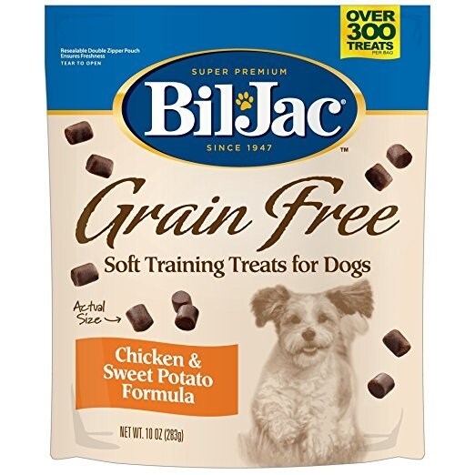 Shop Bil Jac Grain Free Soft Dog Training Treats Chicken ...