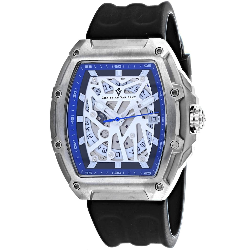 Christian Van Sant Men's Odyssey White Dial Watch - CV6191B - 6 (36)