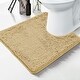 preview thumbnail 52 of 134, Deconovo Chenille Bath Rugs - Thick Plush Microfiber, Non-Slip Washable Bathroom Mats