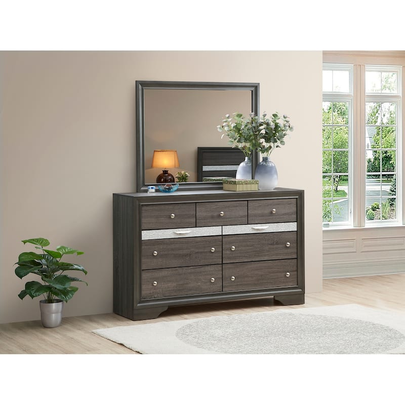 Madrid 9-Drawer 63 in. W Dresser
