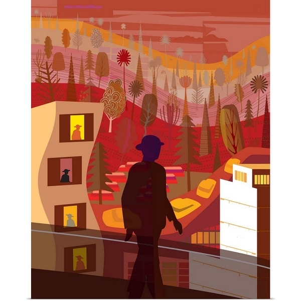 "Autumn in the City" Poster Print