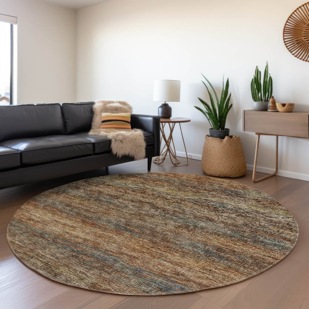 Premium Washable Super Soft Solid Ombre Mayfield Rug
