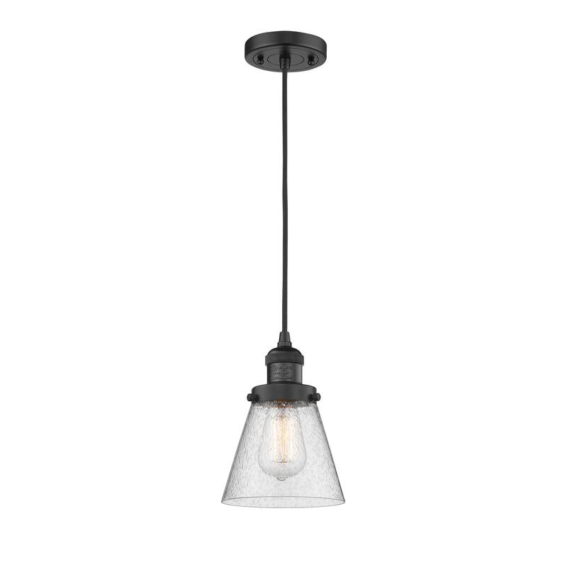 Innovations Lighting Franklin Restoration Cone - 1 Light 6" Cord Hung Mini Pendant