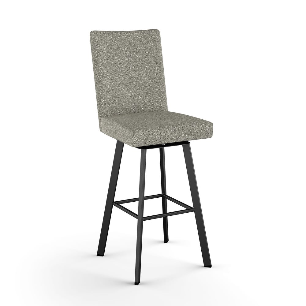 Amisco Elmira Swivel Counter and Bar Stool