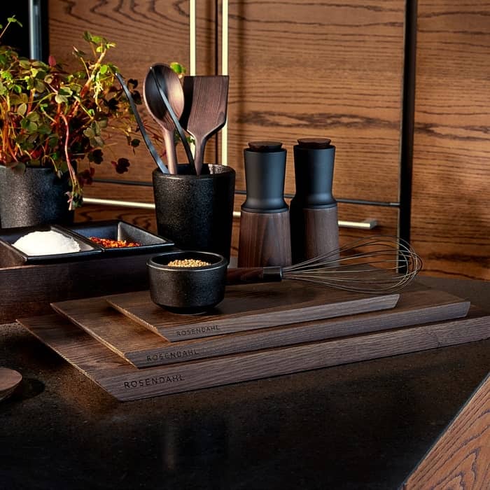 Rosendahl RÅ Utensil Holder, Black - H: 6.1"