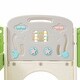 preview thumbnail 56 of 69, 11-in-1 Toddler Slide Playset - Kids Slide for Ages 1-3 with Basketball Hoop, Arch Tunnel, Telescope, and Toy Storage Organizer