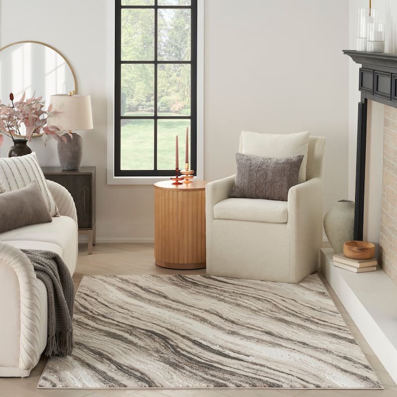 Nourison Eco-Friendly Indoor Abstract Area Rug