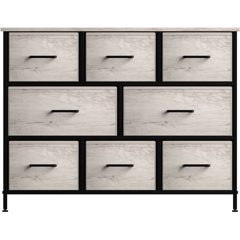 Dresser w/ 8 Drawers Furniture Storage Chest for Clothing Organization