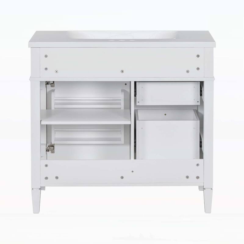 36'' Bathroom Vanity with Top Sink